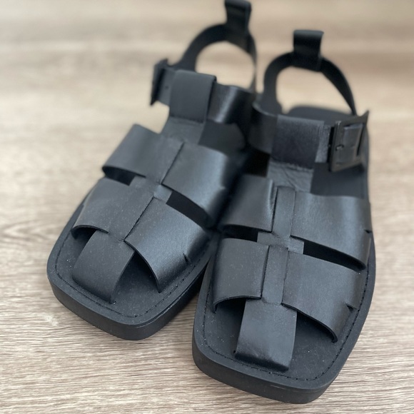 Mango Leather fisherman sandals - Picture 12 of 12